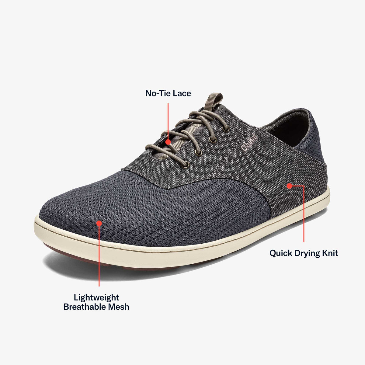 OluKai Nohea Moku Men's Boat Shoes - Men