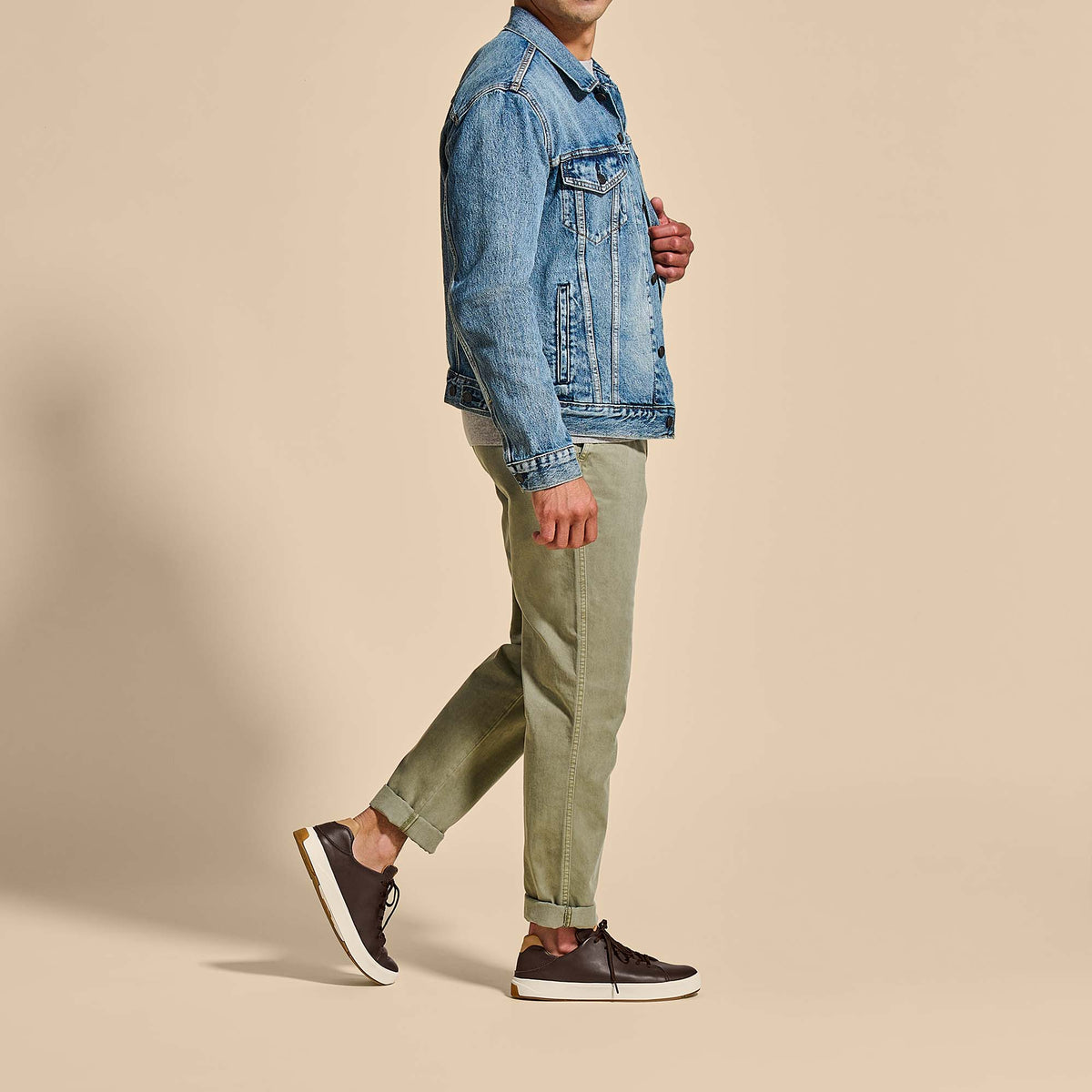 OluKai Lae‘ahi Lī ‘Ili Men's Leather Sneakers - Men