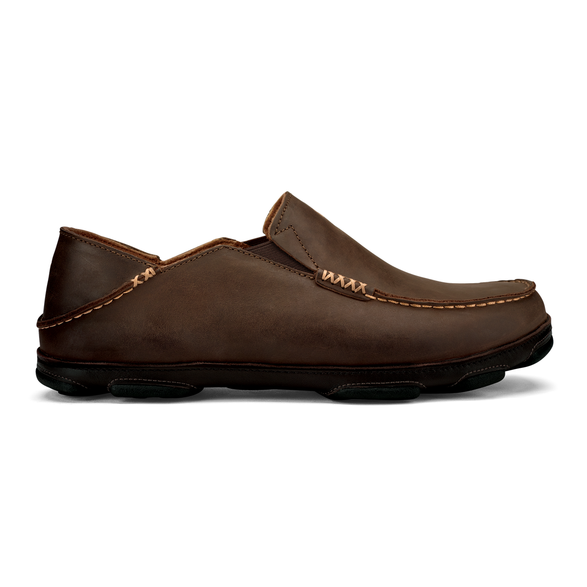 OluKai Moloā Men's Leather Slip On Shoes - Men