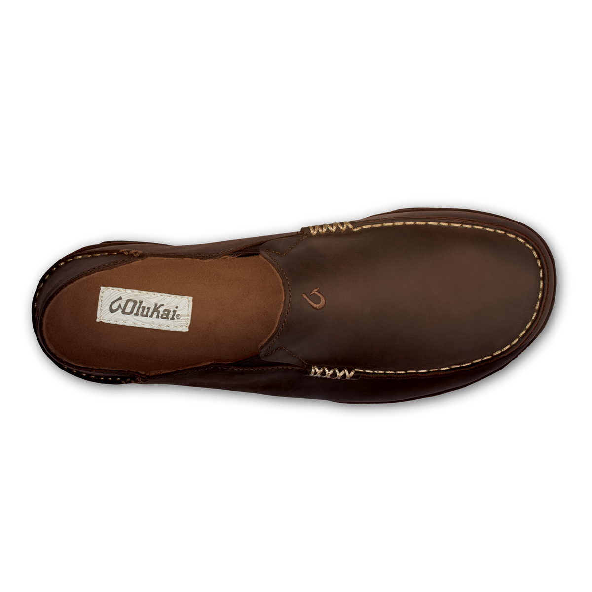 OluKai Moloā Men's Leather Slip On Shoes - Men