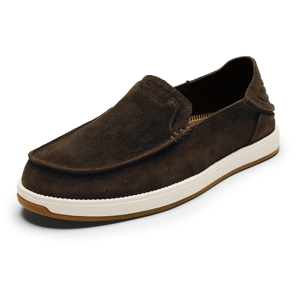 OluKai Kākaha Nia Men‘s Suede Slip-On Shoes - Men