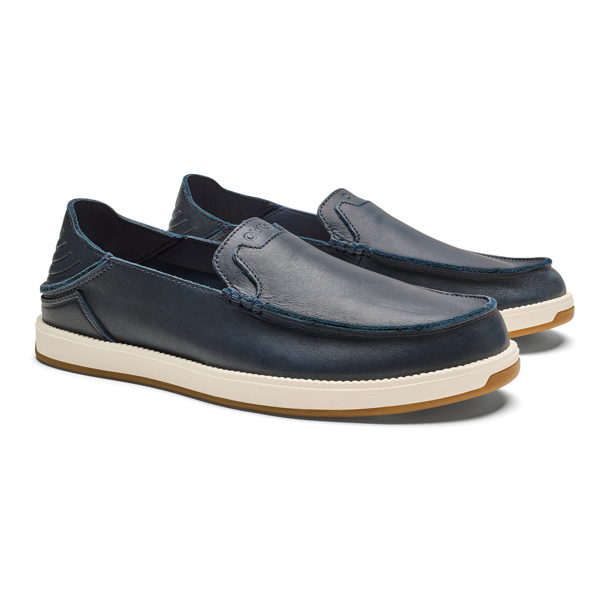 OluKai Kākaha Nia Men‘s Suede Slip-On Shoes - Men