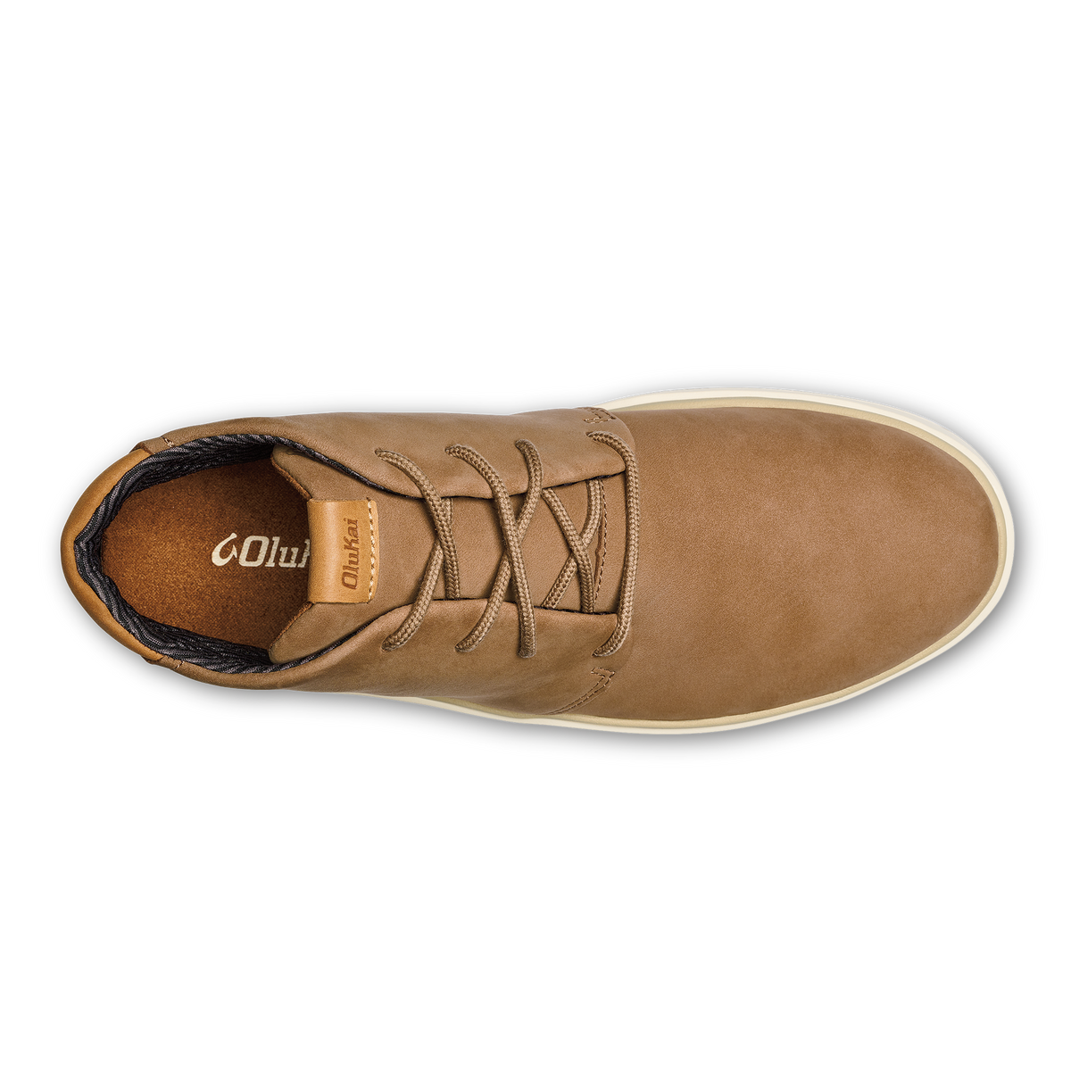 OluKai Papakū 'Ili Men’s Waterproof Leather Boots- Tan - Men