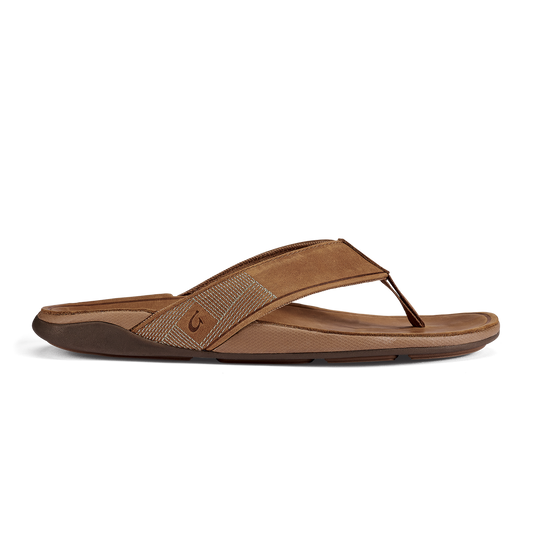 OluKai Tuahine Men's Waterproof Leather Beach Sandals - Men
