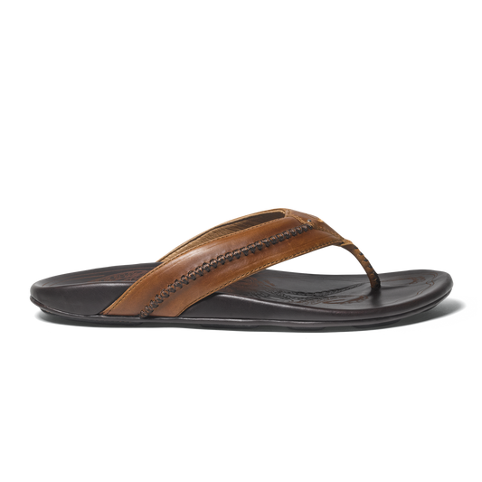 OluKai Mea Ola Men's Leather Sandals - Men