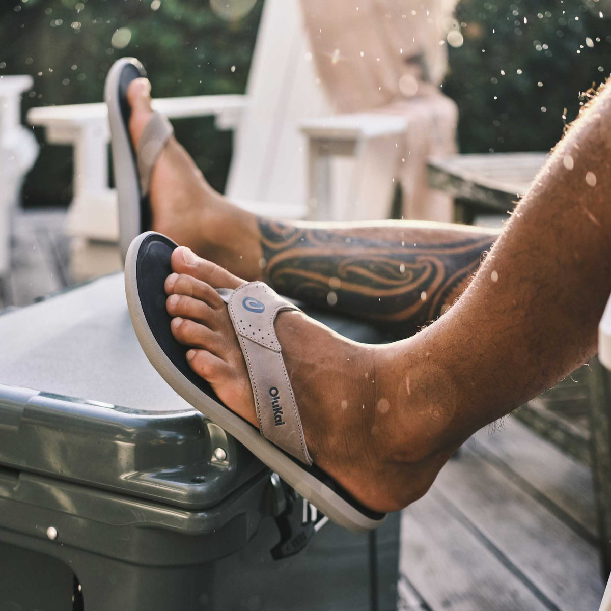 OluKai Pili Men’s Waterproof Leather Sandals - Men