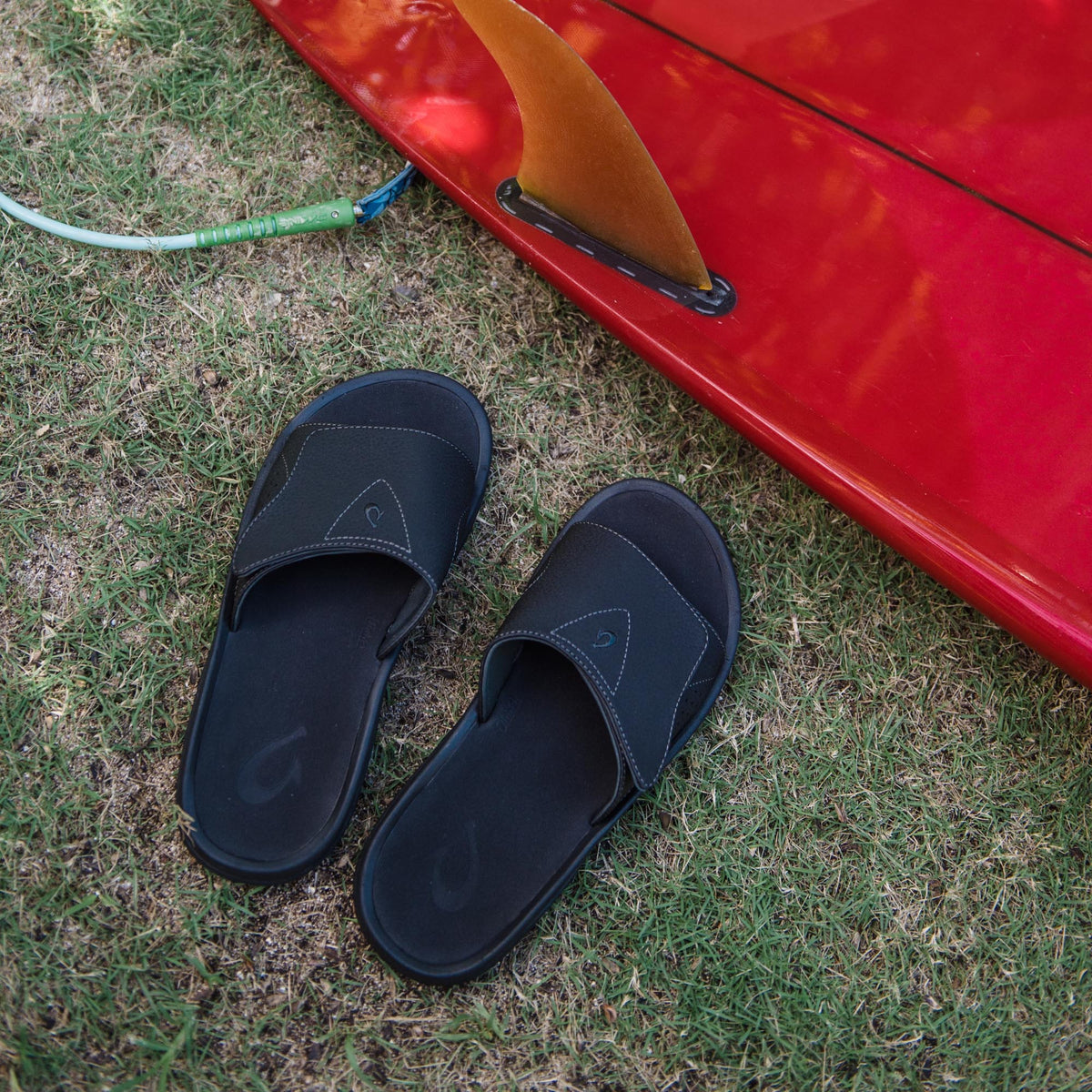 OluKai Nalu Slide Men's Beach Slide Sandals - Men