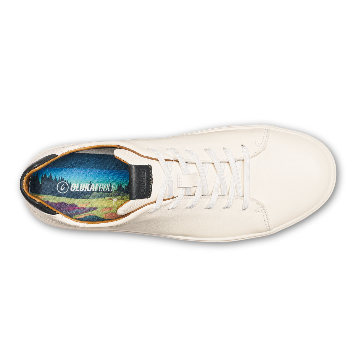 OluKai Wai‘alae Men’s Waterproof Leather Golf Shoes - Men