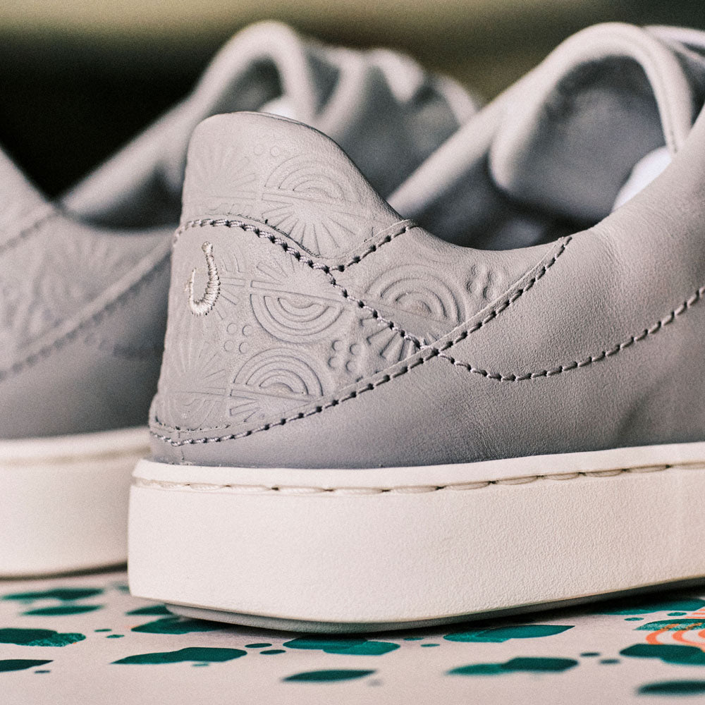OluKai Pehuea Lī ‘Ili Women's Leather Sneakers - Women