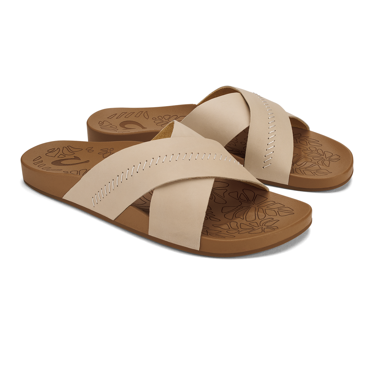 OluKai Kipe‘a ‘Olu Women‘s Slide Sandals - Women