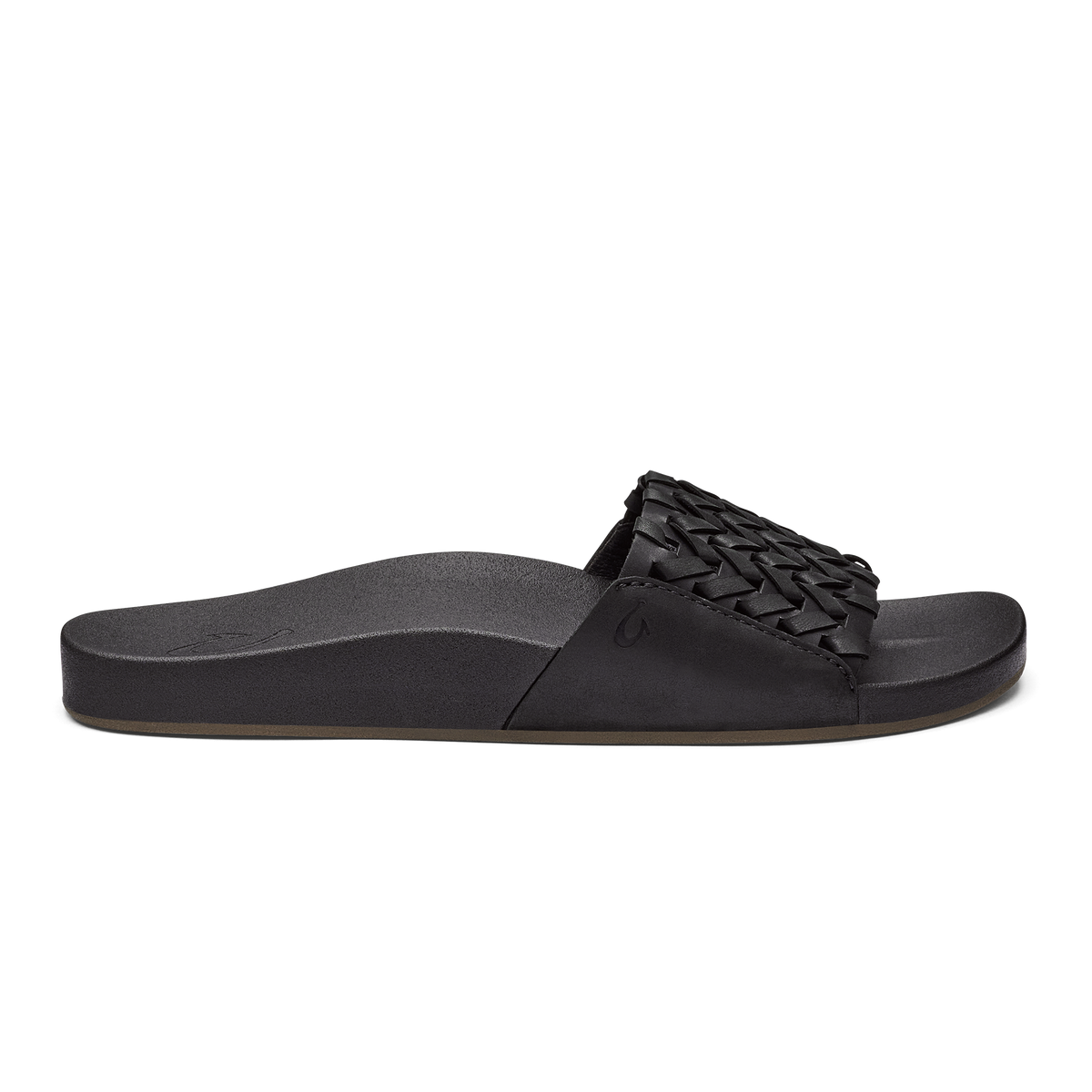 OluKai Kāmola Women’s Leather Slide Sandals - Women