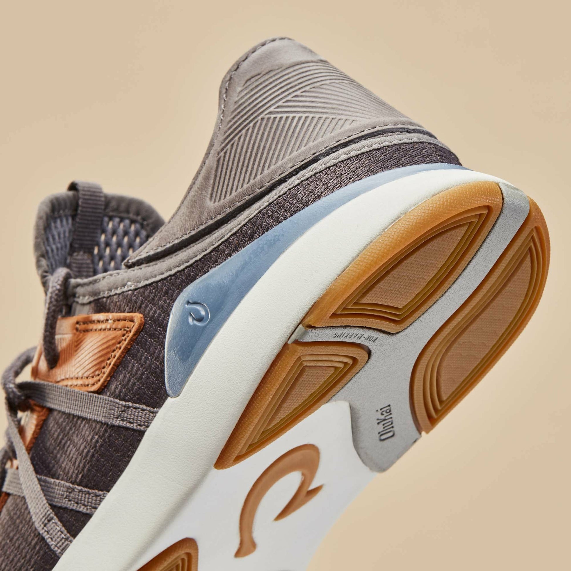 Mio Lī Men's Athletic Shoes - Pavement / Vintage Indigo