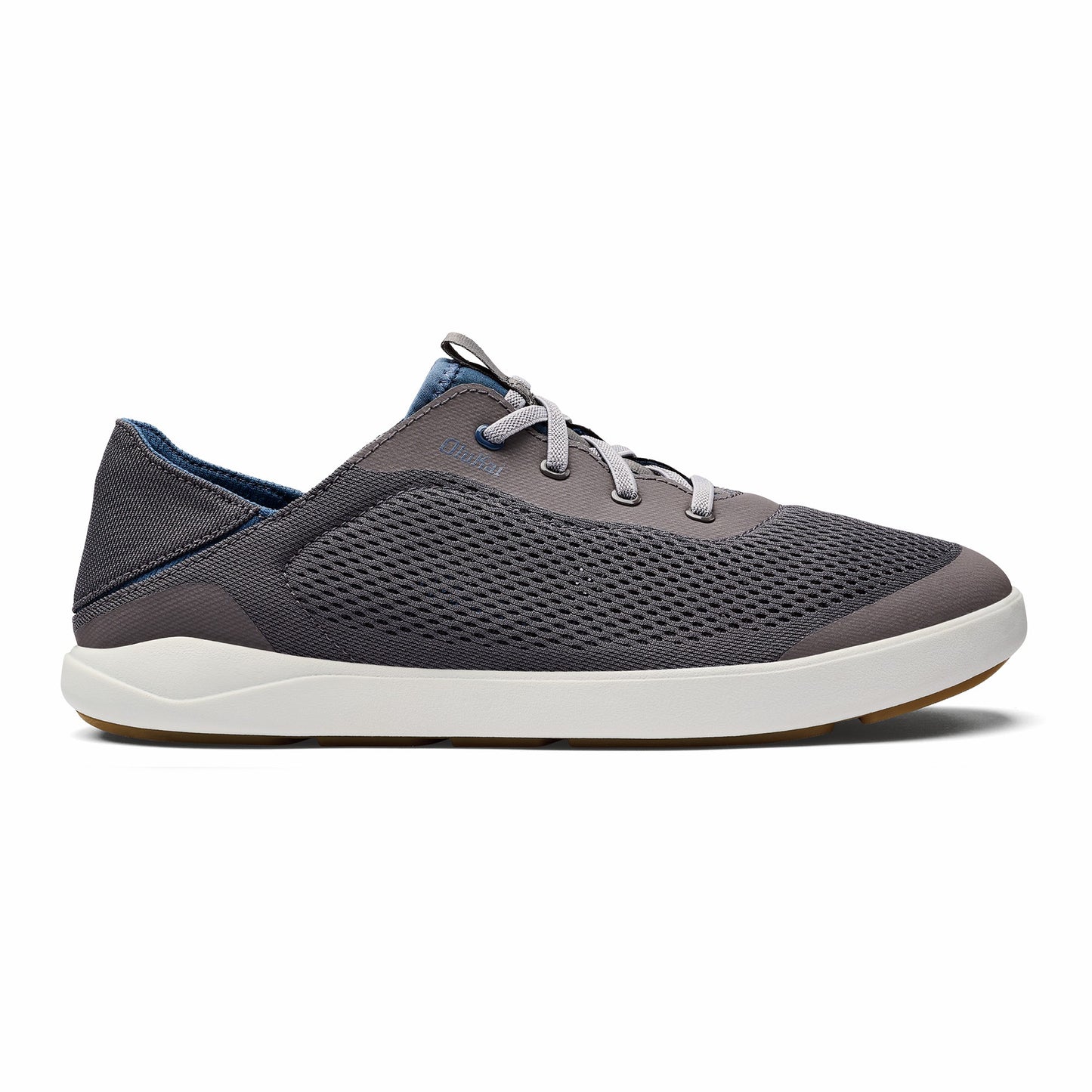 Moku Pae Men's Boat Shoes - Pavement / Vintage Blue