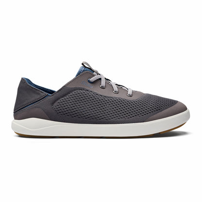 Moku Pae Men's Boat Shoes - Pavement / Vintage Blue