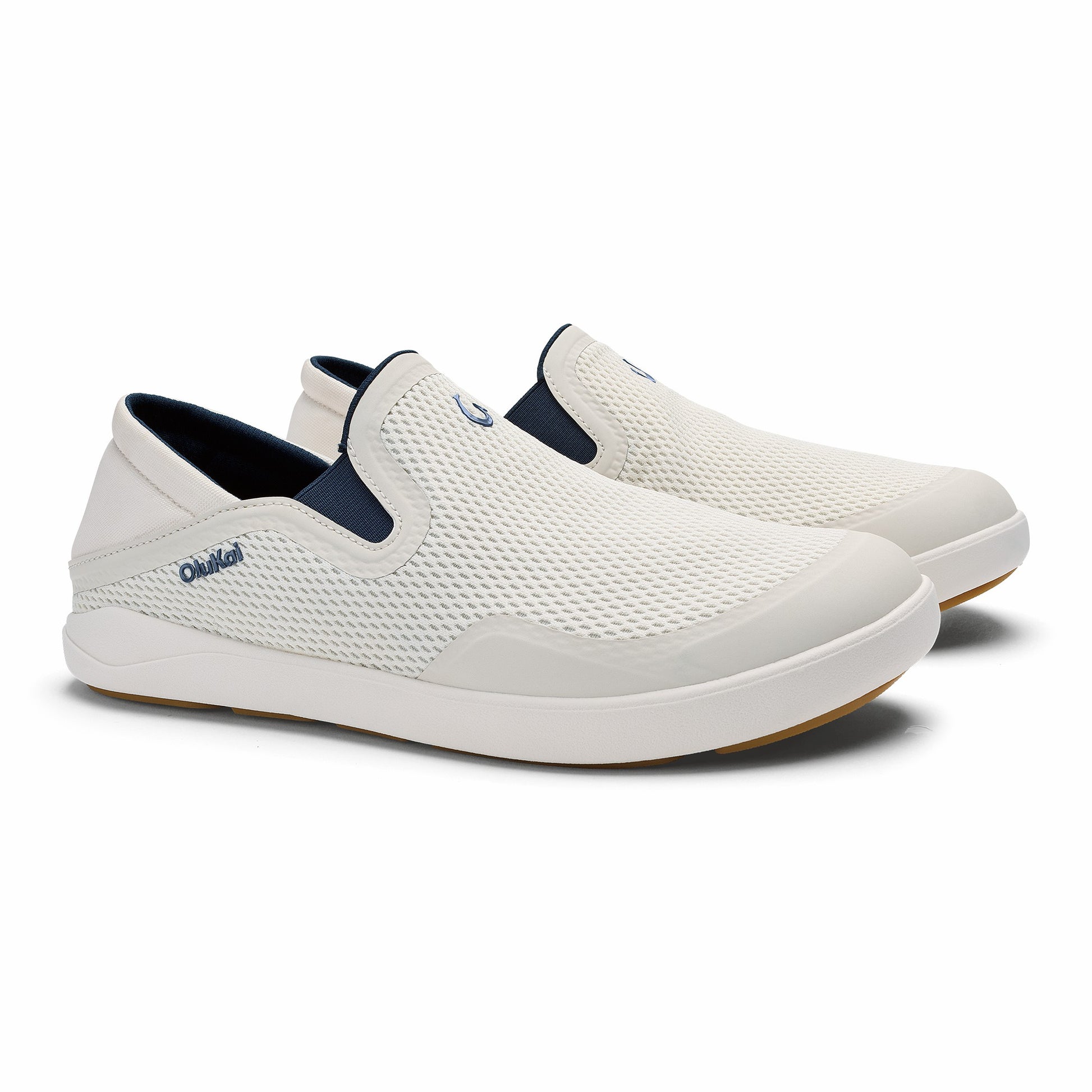 Moku Slip On - White Sand / Trench Blue