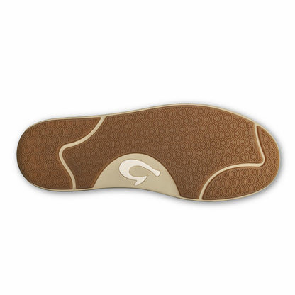 Lae‘ahi Lauhala Men's Leather Slip-On Sneakers - Fox