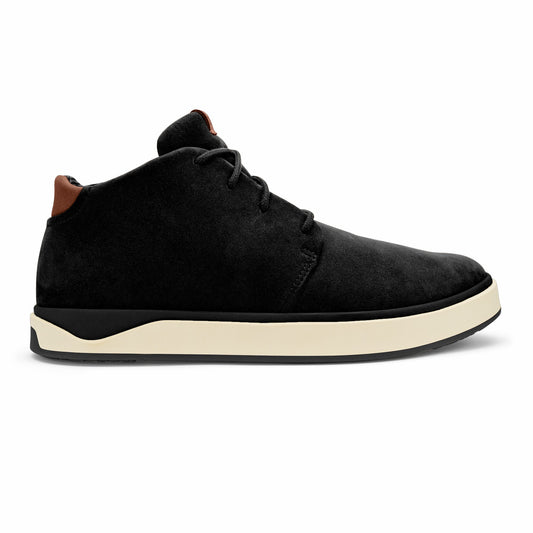 Papakū 'Ili Waterproof Leather Boots- Black
