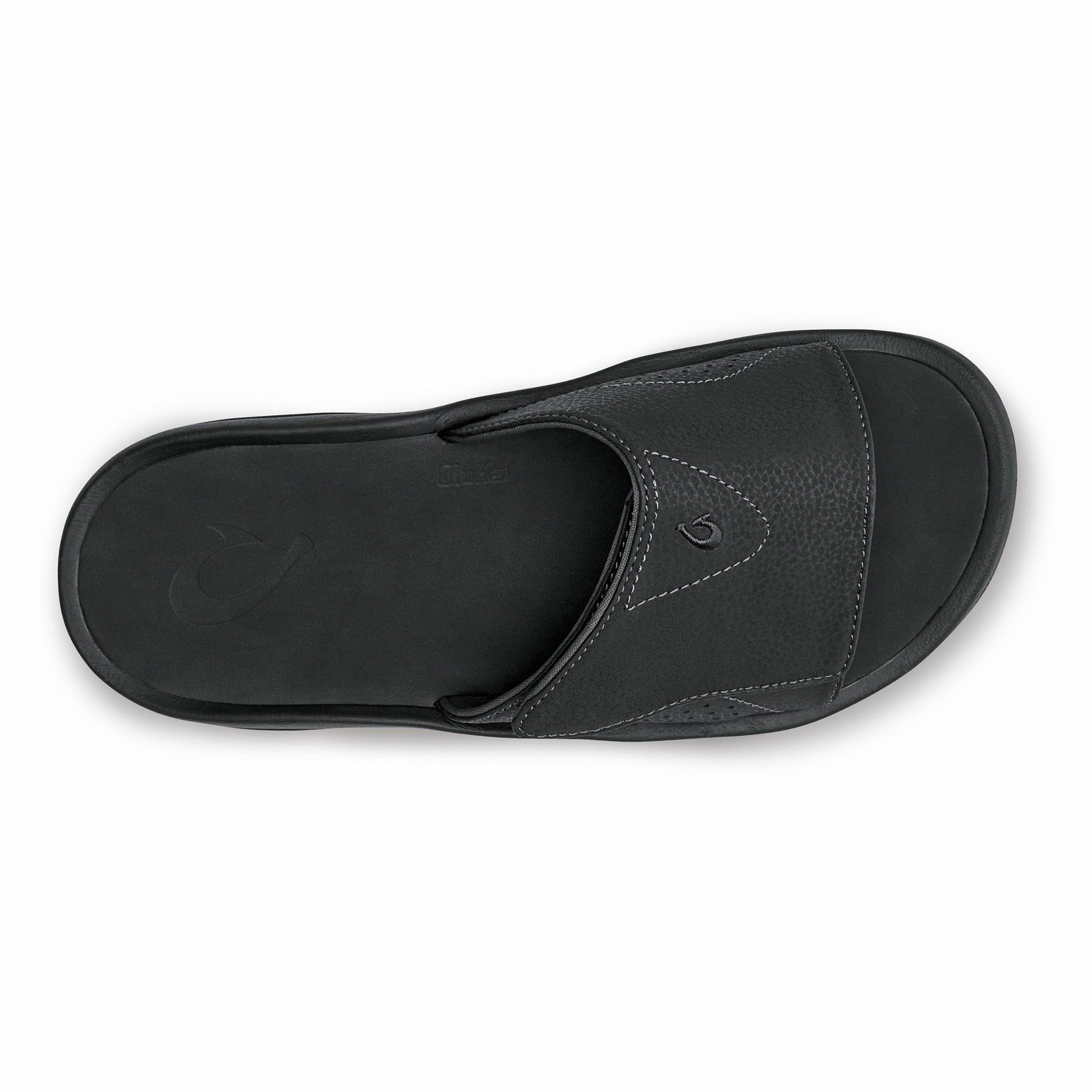 Nalu Slide Men's Beach Slide Sandals - Black