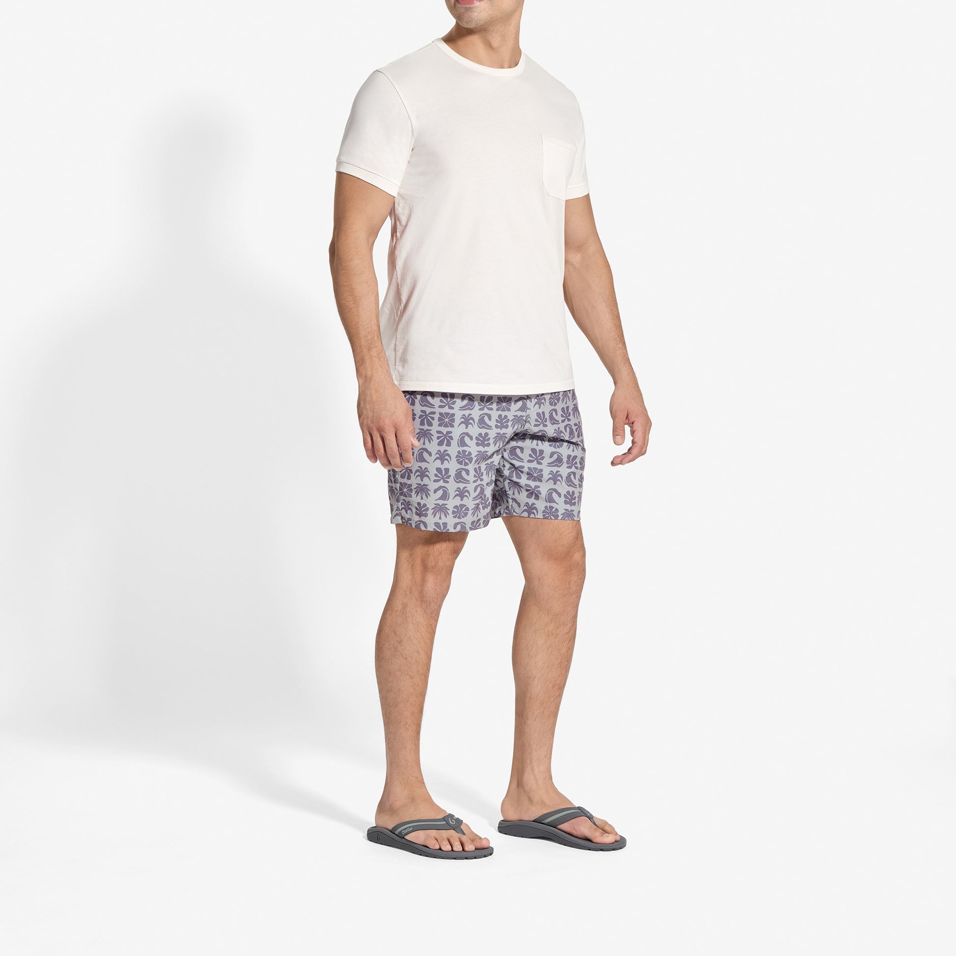 'Ohana Pālua - Tradewind Grey / Seagreen