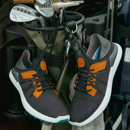 Manele Breathable Golf Shoes - Black / Dark Shadow