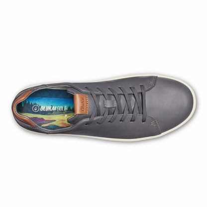 Wai‘alae Waterproof Leather Golf Shoes - Stone