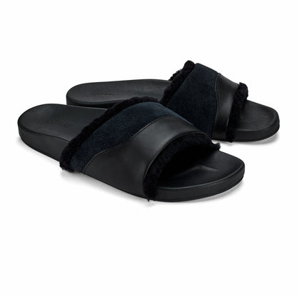 Hō‘ala Slide Slide Slipper Sandals - Black