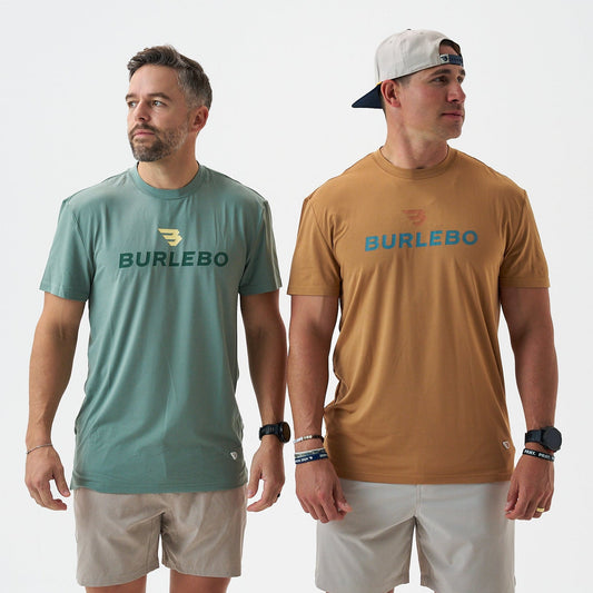 Flying B Logo Go To Tee Prepack – Brown & Sage