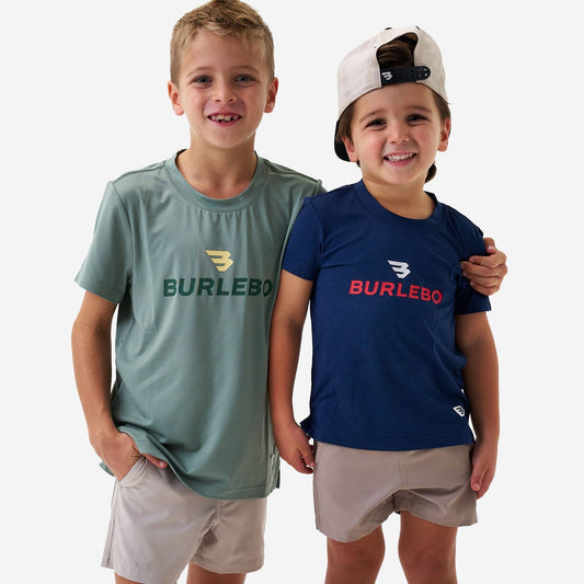 Youth Go To Tee Prepack | Flying B Navy & Sage