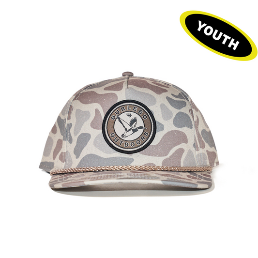 Youth Circle Mallard Deer Camo Cap
