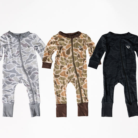 Signature Camo Baby Zip Up Bundle | Infant Gift