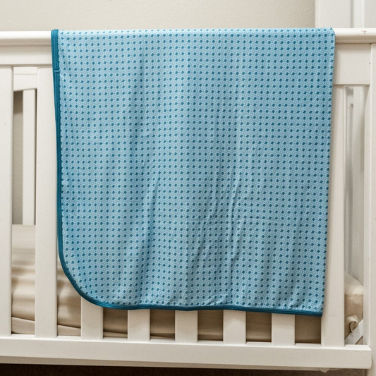 Texas Baby Swaddle - Light Blue